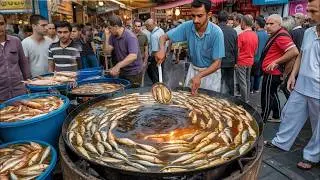 STREET FOOD IN BANGLADESH 🇧🇩 | MASALA FISH PAKORA, GRILLED FISH BBQ & JUICY PRAWN KARAHI