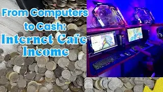 How Much an Internet Caf&eacute; REALLY Earns 💻💰 (Real Income) #InternetCafe #BusinessIncome #PassiveIncome