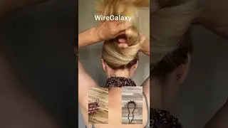 Wire Wrap #copper Hair Pin #wirejewelry #craftshorts #haircomb #wirework #hairpins #wiregalaxy