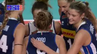 VNL Femminile 2019: tutte le migliori azioni di Italia-Serbia 3-1