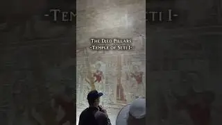 Djed Pillars Temple of Seti I #ancientegypt #ancientcivilizations #ancient #pharaoh #travelhistory