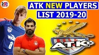 ATK players list 2019-20 | Atlentico de kolkata new players list 2019-20 || etc studio