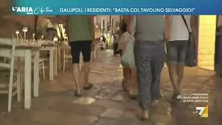 Gallipoli, i residenti: 