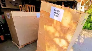 Build A Simple DIY Low Cost Shipping Crate! (Easy)