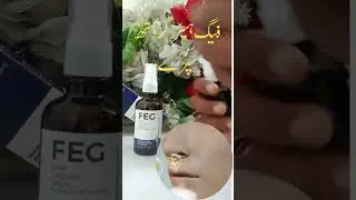 Feg Hair Growth Spray Review &ndash; Does It Really Work? | Fast Hair Regrowth Results - How To Use?