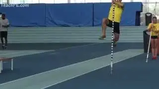 Pole Vault - the two step running take off plant drill