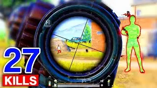 27 KILLS!! SPOT LIKE HACKER | SOLO VS SQUADS | DETHAL PUBG MOBILE
