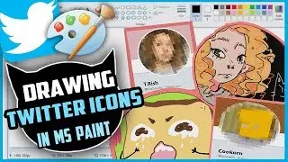 Drawing Your Twitter Icons In MS PAINT (Part 1)