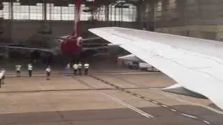 #QF767 Final Flight - Disarm Doors & Cross Check for the final time.