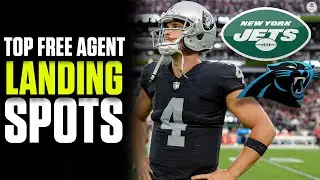 Top Free Agent Landing Spots for Derek Carr, Patrick Peterson + MORE | CBS Sorts