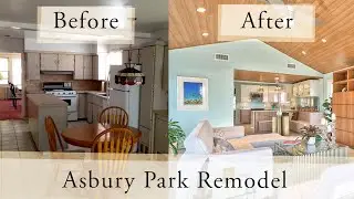Contemporary Dutch Colonial - Before/After - 3rd Ave, Asbury Park | GreenRose Design