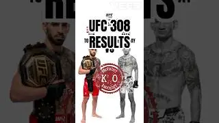 #UFC 308 #Results: Topuria vs Holloway