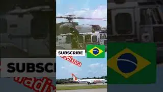 Military aircraft helicopters and aircraft owned by the Brazilian state