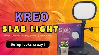 Kreo Slab Video Light with 5 Color Switch