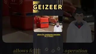 Stay Cool Anywhere, Anytime with Geizeer - The Portable Mini Air Conditioner#Shorts