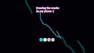 drawing cracks on my phone #funny #helpmemakethismakesense #amnewbutnottheleast #relatable #comedy