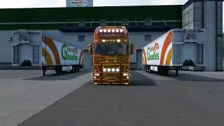 SCANIA RJL AURENICO V8 SOUND - ETS2