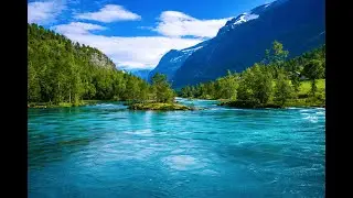 Amazing Nature Scenery & Relaxing Music for Stress Relief