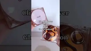 Clio Mesh vs High Glow Cushion #kbeauty #koreanmakeup #clio #oliveyoung #oliveyoungaffiliate