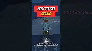 How To Get String In Fisch (ROBLOX)
