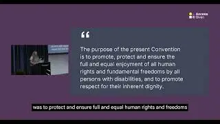 Designing for dignity: upholding human rights in design work with Rachel Edwards | Access:Given 2025