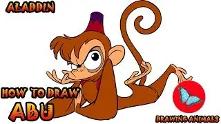 How To Draw Abu From Aladdin | Drawing Animals