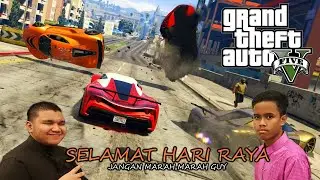 (Raya) PKP TIME RAYA!! SEDIH DOH 🥺 | Gta 5 Online (Malaysia) W/OOHAMI,Joews,Spicit&Syxker
