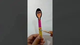 DIY Spoon Art #shorts #art #painting #spoon