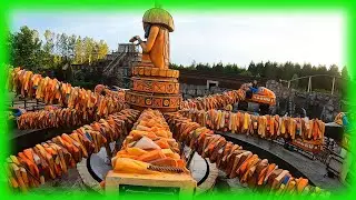 Solguden - Onride POV - Djurs Sommerland | Interactive Flying Fish