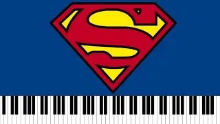 🎹 EASY piano: Superman keyboard tutorial (movie theme) by #EPT