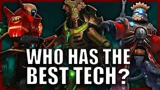 Какая раса/фракция обладает лучшими технологиями? | История Warhammer 40k