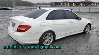 WDDGF4HB6DR272568 Mercedes Benz C Class 250 2013 2013