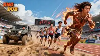 The scorned tribe wildman Outruns an Off-Road Vehicle Barefoot and Wins the Championship!  #movie
