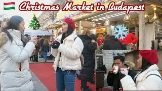 MY DIARIES | VLOGMAS🎄: BUDAPEST CHRISTMAS MARKET 2021 | Saint Stephen's Basilica, Budapest Walk
