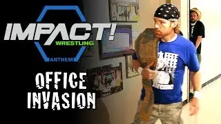 Impact Wrestling Office INVADED By Backyard Wrestlers