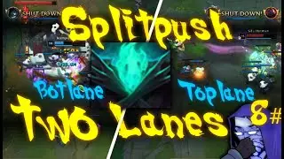 SPLITPUSH 2 Lanes at ONCE as Yorick - Release Maiden #8