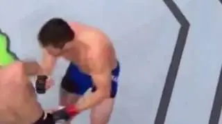 Mike Perry KO's Jake Ellenberger (without even touching him!)