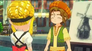 Story of Seasons: Grand Bazaar Gabriel and Maple scene (2) #storyofseasons 