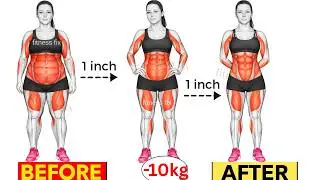 👙 Lose Belly Fat FAST with Standing Abs ➜ This Standing Workout Destroys Stubborn Belly Fat FAST