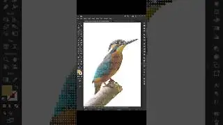 Create Pixel Art Effect in Adobe Illustrator #illustrator #illustratortutorial #design #tutorial