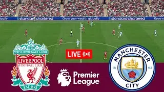 [LIVE] Liverpool vs Manchester City Premier League 25/26 Full Match - Video Game Simulation