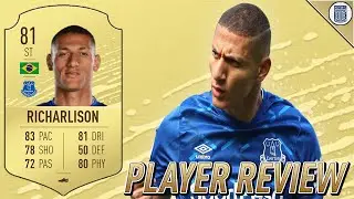 81 RICHARLISON PLAYER REVIEW! - EVERTON PLAYER - FIFA 21 ULTIMATE TEAM