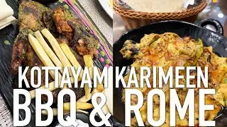 കോട്ടയത്തെ കള്ളപ്പം, കരിമീൻ, ചിക്കൻ BBQ, ബീഫ് ലസാന്യ - Copper Dog Restaurant, Kottayam