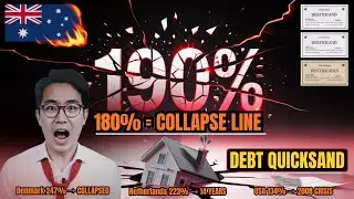 Australia Household Debt 190% | Every Country at This Level Collapsed