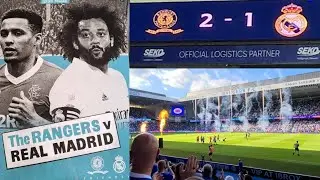Rangers 2-1 Real Madrid - Spaniards Outclassed