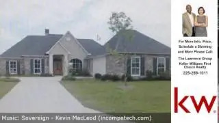 40096 Pelican Point Pkwy, Gonzales, LA Presented by The Lawrence Group.