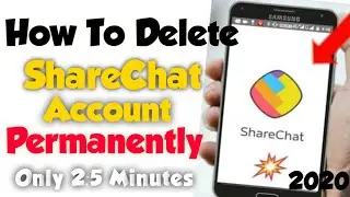 How to delete shareChat account || Sharechat account delete kaise Kare|| #AkChauhan