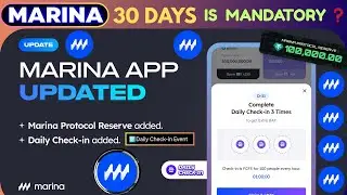 New MARINA App Daily Check-In Event ✅ 30 Days Mandatory? Full Guide and Tips