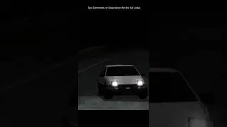 AE86 on Tsuchisaka vs Lan Evo V (CP9A) - Initial D: Street Stage