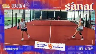 Padel League S4: Elisa Karina vs Marge Astrid: November 16, 2025